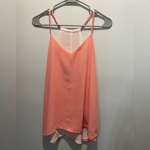 PINK Flowy Top - Size M